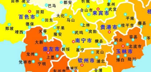 廣西有多少個市？多少個縣級市？多少個地級市？哪個最富裕？哪個發(fā)展最快？
